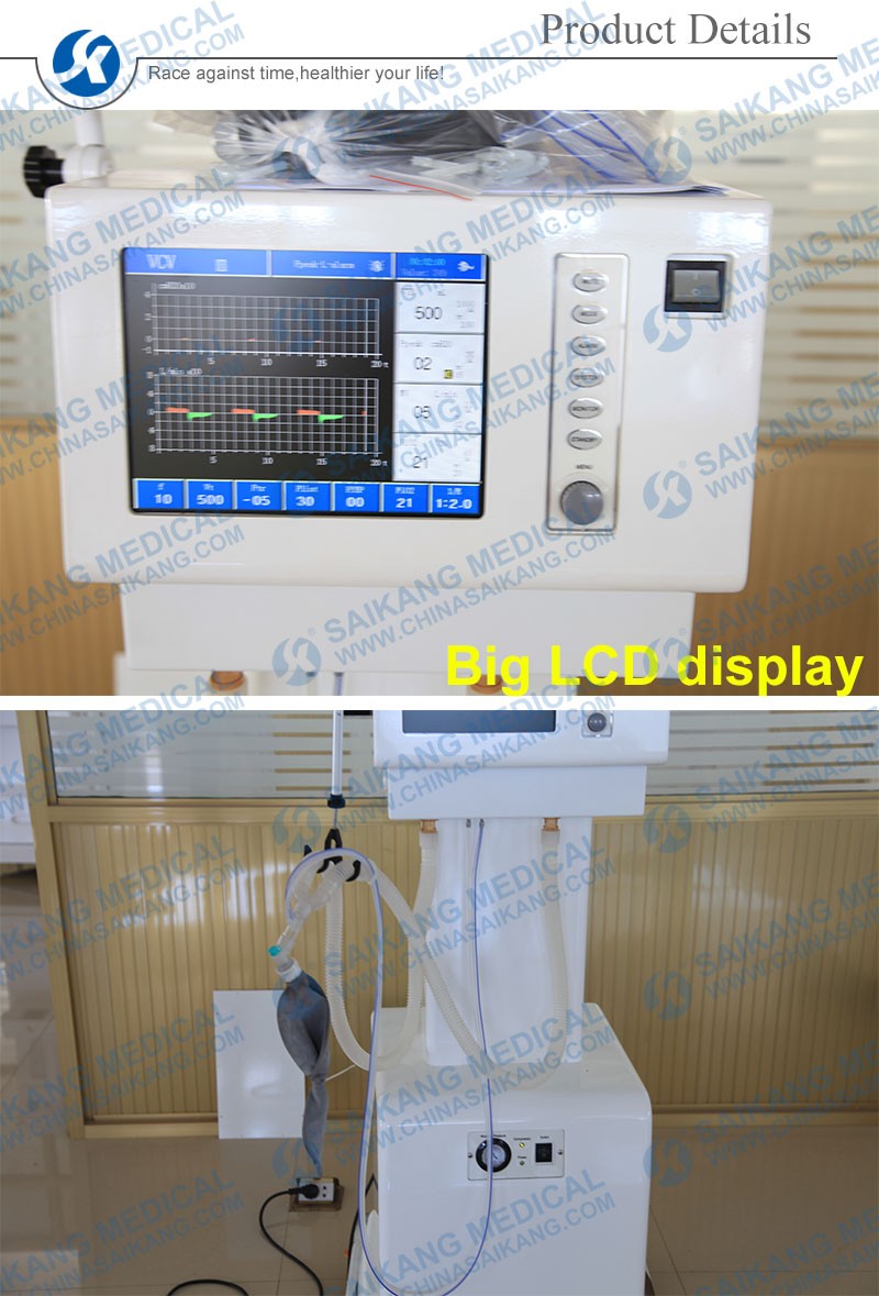 High Quality Anesthesia Machine with Ventilator