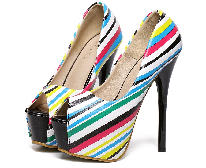 New Design Fashion Ladies High Heeled Shoes (Y 34)