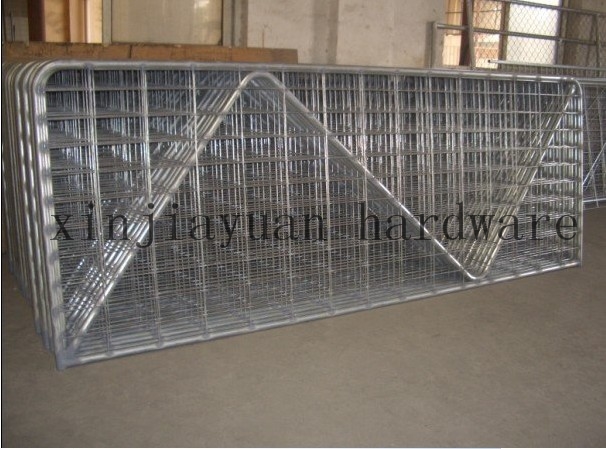 Galvanized Livestock Farm Fence Gate for Cattle Sheep or Horse