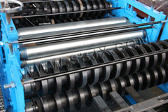 Adjustable Gutter Roll Forming Machine by Gear Box