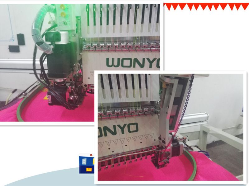 Best Selling Wonyo Single Head Bead Sequin Embroidery Machine