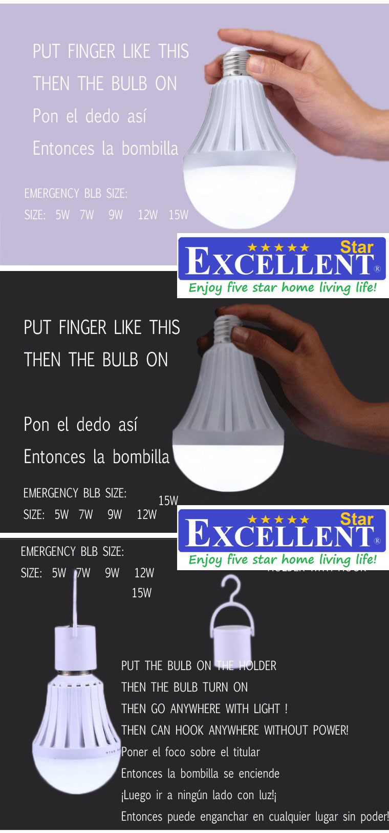 LED Emergency Bulb