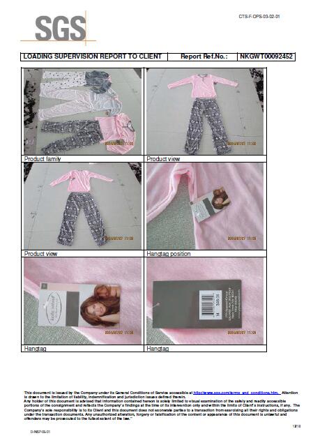 100% Polyester Good Quality Micro Polar Fleece Sleepwear Set