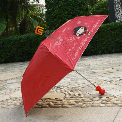 Speicla Cartoon Handle Umbrella in Bottle (YS-3FB004A)