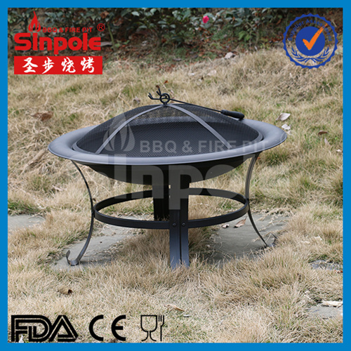 2016 Hot Selling Foldable Charcoal Fire Pit with BBQ Grill (SP-FT007)