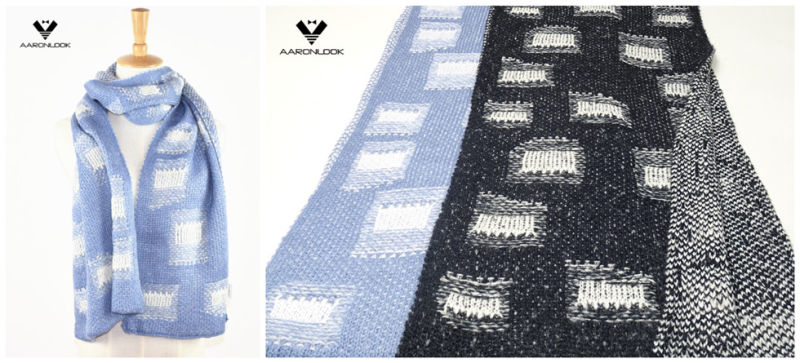 2016 Fashion Winter Jacquard Knitting Pattern Scarf