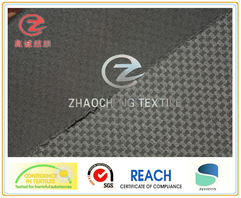 The Wall Ribstop One Way Stretch Poly Garment Fabric (ZCGF097)