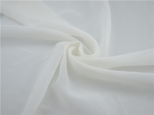 Silk Satin White Textile Fabric for Digital Printing (TLD-0023)