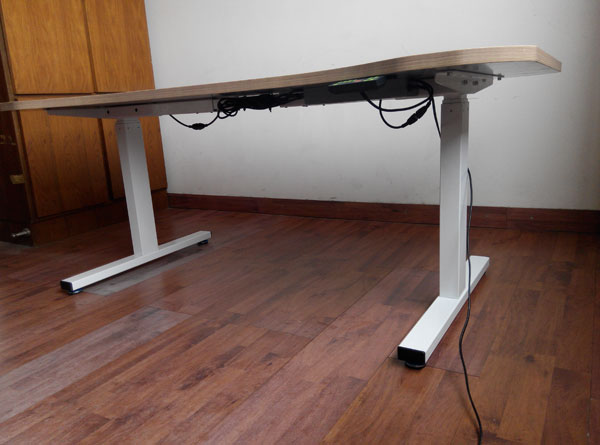 Stand up Desk with Two Motors and Three Segment