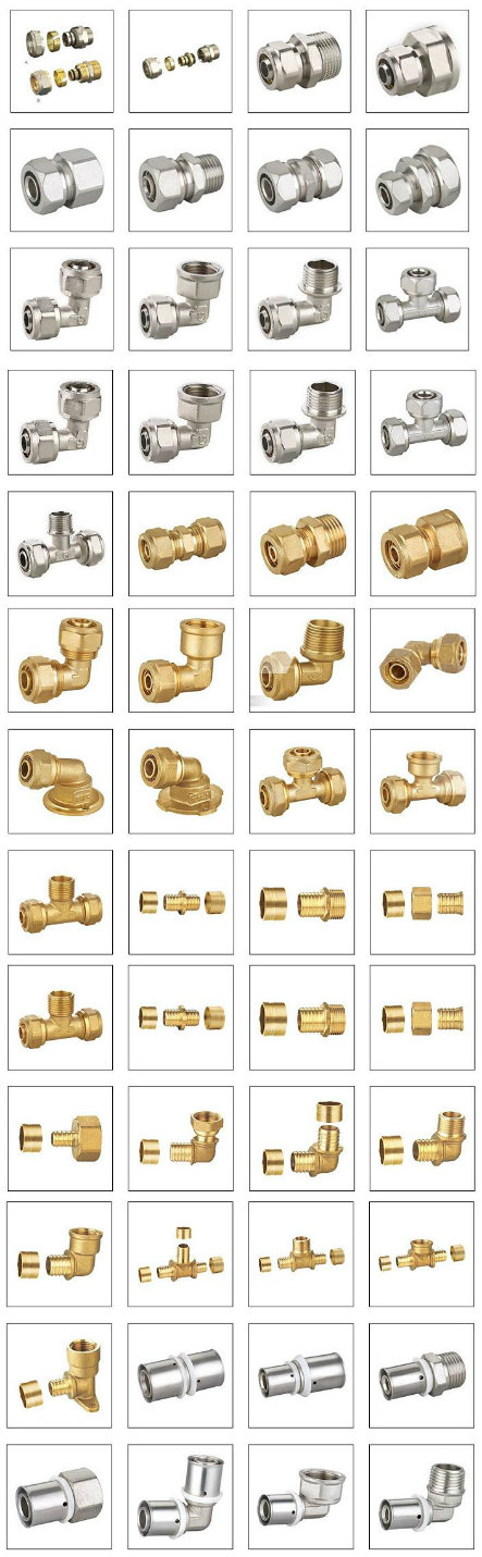 Forged Brass Male Pex-Al-Pex Tee/ Pex Elbow (IC-1011)