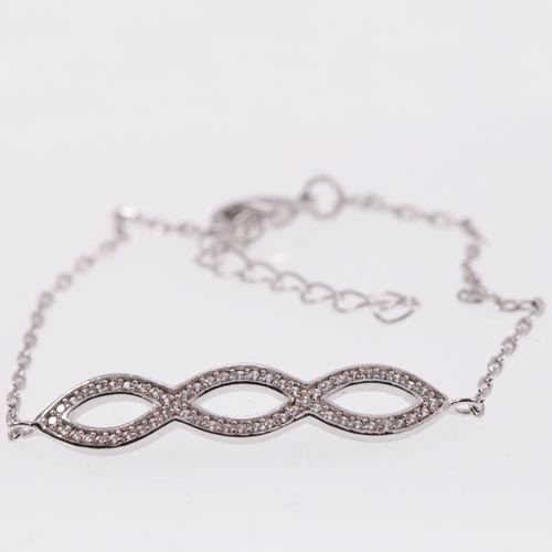 Fashion Jewelry Sterling Silver Bracelet Gift (KT3008)