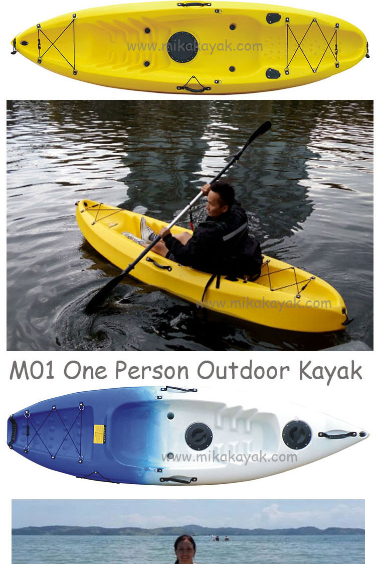 Cheap Plastic Fishing Kayak Sit on & Sit in Canoe Boat Wholesale