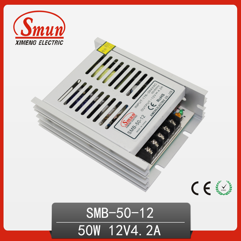 50W 12VDC 4A Ultra-Thin Single Output Switching Power Supply