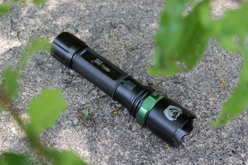 18650 Batt Police Flashlight with Ce, RoHS, MSDS, ISO, SGS