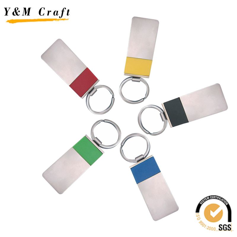 Souvenir Promotional Gift Custom Blank Metal Sublimation Key Ring