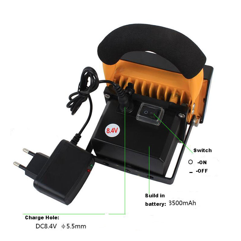 H02 10W Rechargeable Super Bright LED Portable Work Light