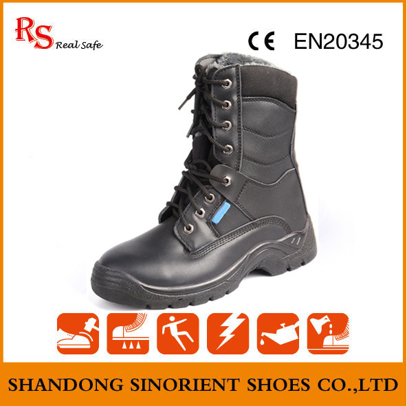 Cheap Security Guard Saudi Arabia Military Boots RS413