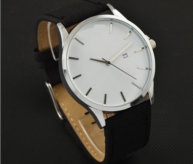 Customised Leather Strap Fashion Men Watch