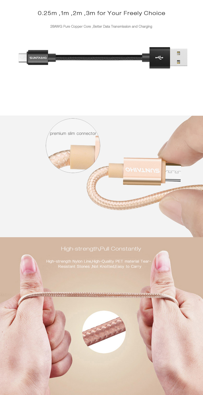 Top Selling Fast Charging Lightning Data USB Cable for iPhone 5 5s 6 6s Plus 7