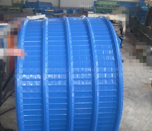 Glazed Tile Arch Curving Roofing Forming Machine