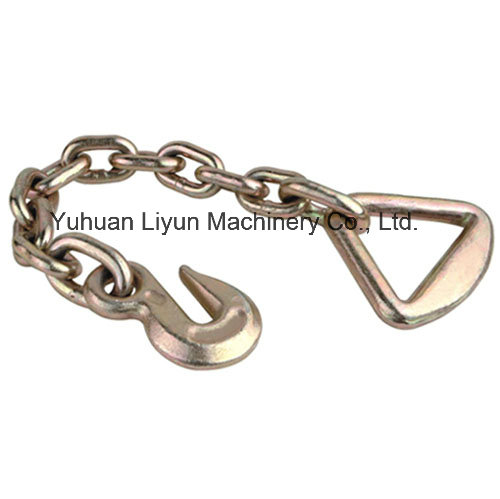 Steel Chain Anchor with 4in Delta Ring, Professional Metal Hardware Manufacture