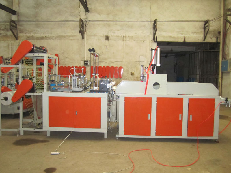 Automatic One Line Plastic T-Shirt Bag Making Machine