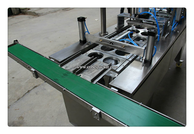 Automatic Aluminium Foil Plastic Cup Automatic Heat Sealing Machine