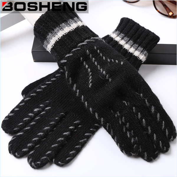 Warm Winter Thick Knitted Gloves with Men and Women