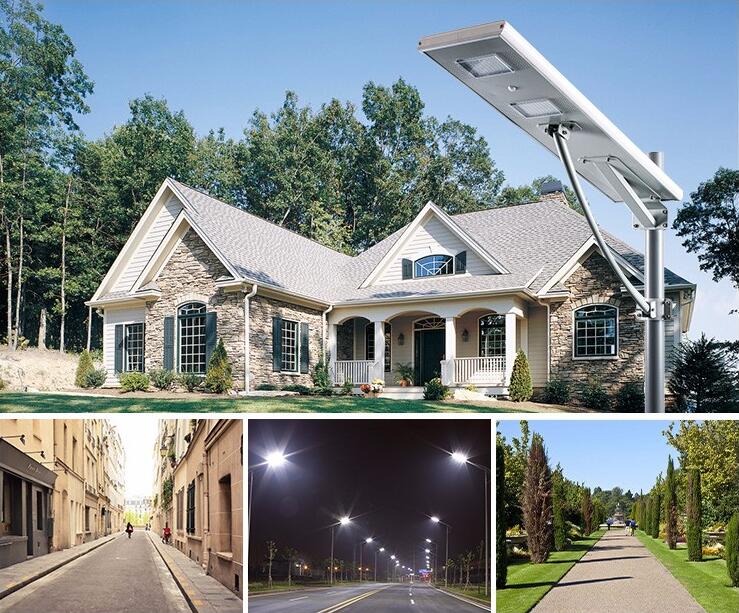 Waterproof Integrated LED 30W Solar Street Light