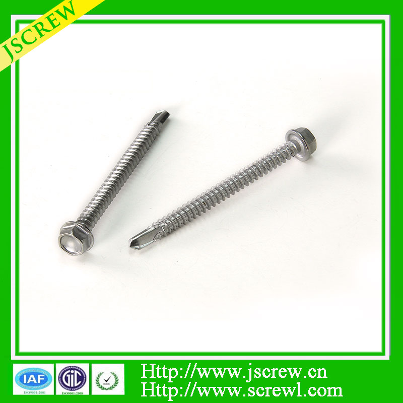 Stainless Steel Hex Washer Head Screw