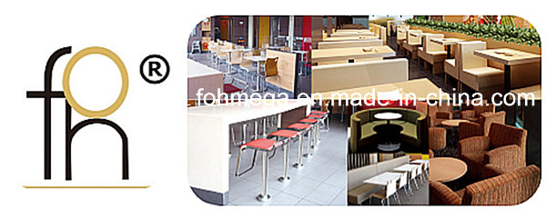 Noshery Fast Food Restaurant Furniture Melamine Board Table (FOH-BC09)