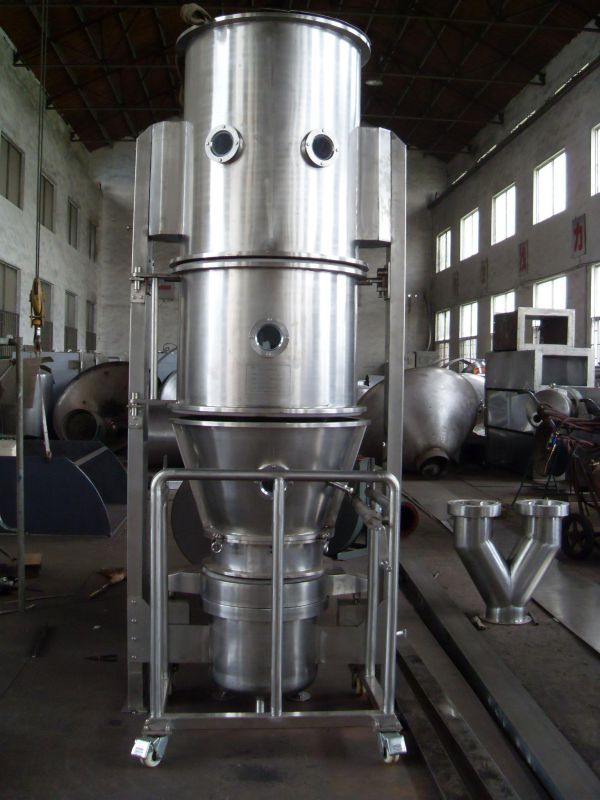 PLC Control Fluid Bed Dryer Machine