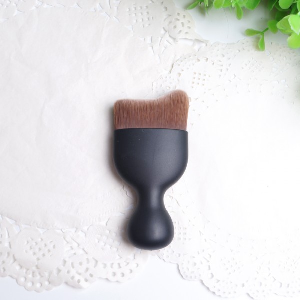 2016 New Single Kit Matte Black Mini Multipurpose Makeup Brush