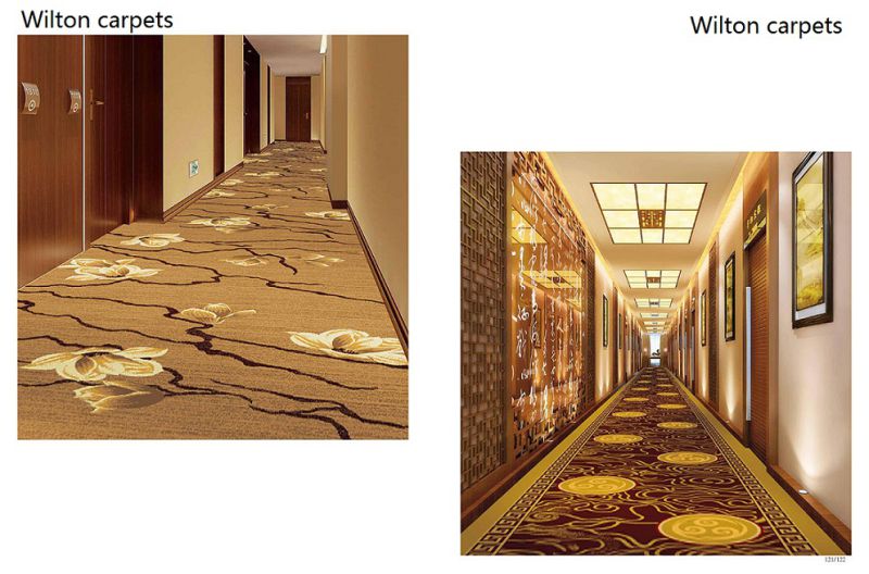 Wilton Construction Polyester Hotel Carpet