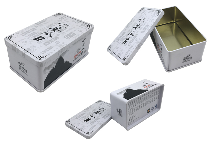 Traditional Chinese Tea Tin Box Packaging Wholesale Tea Can