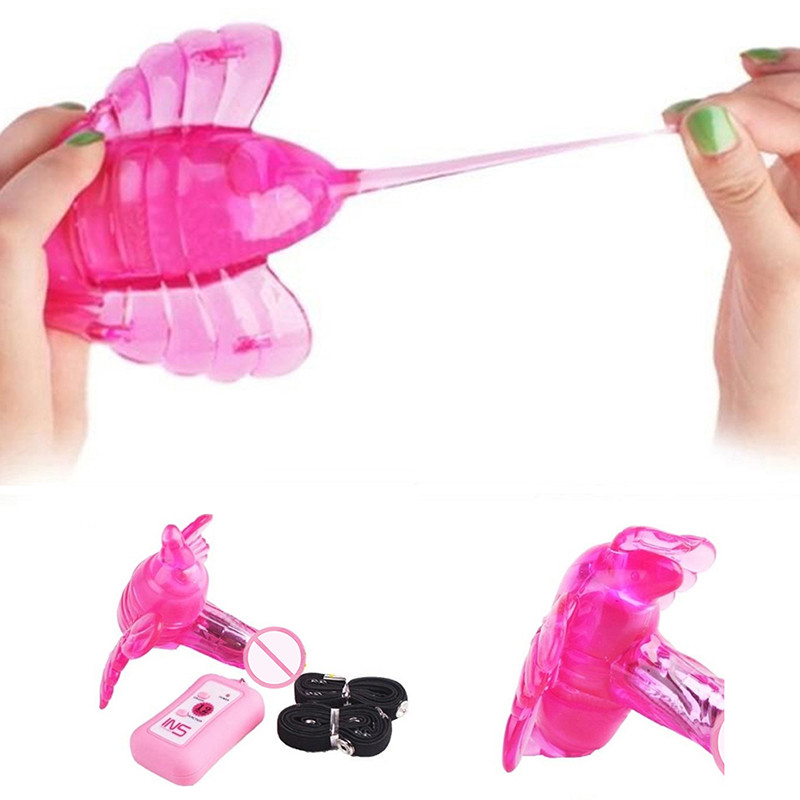 20 Speed Wireless Remote Control Butterfly Dildo Adult Sex Toys