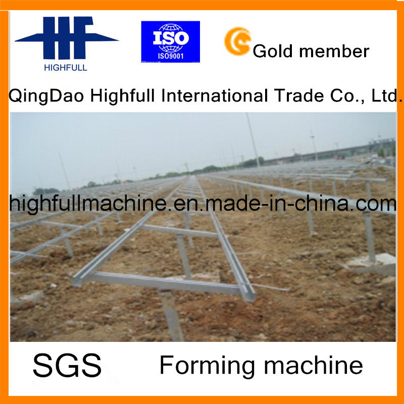 Solar Panel Suporting Bracket Roll Forming Machine