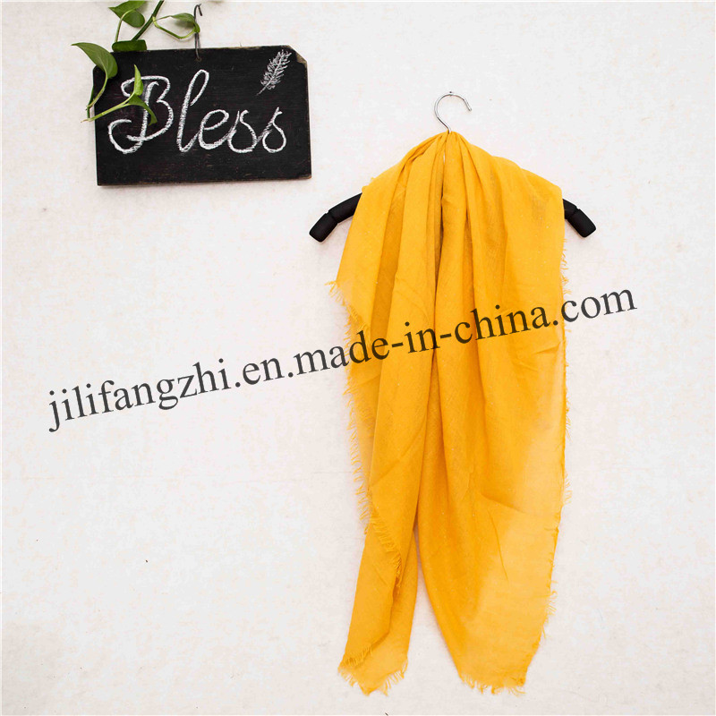 Polyester Lady Dyed Scarf Newest Fashion Women