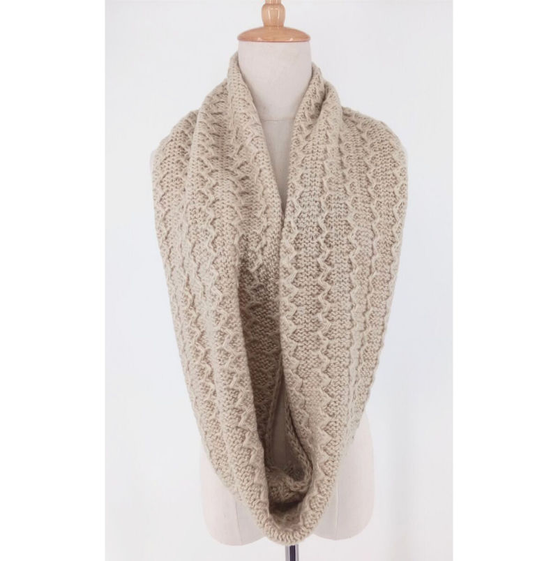 Unisex Neck Warmer Fancy Thick Winter Knitted Loop Scarf Snood (SK154)