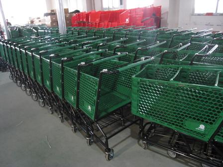 Plastic Shopping Trolley 180 Liter