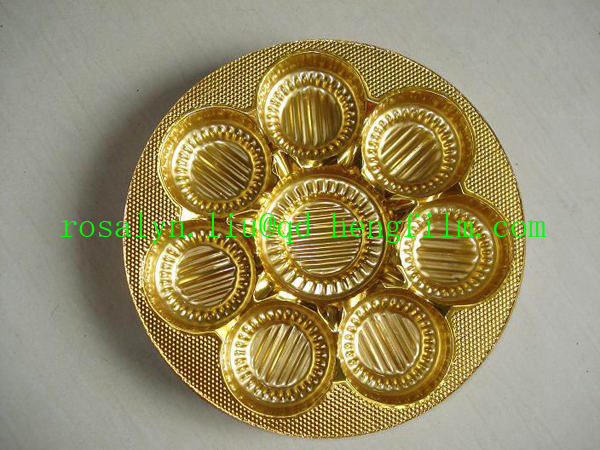 450mic Metallized PVC Rigid Film with Gold and Silver