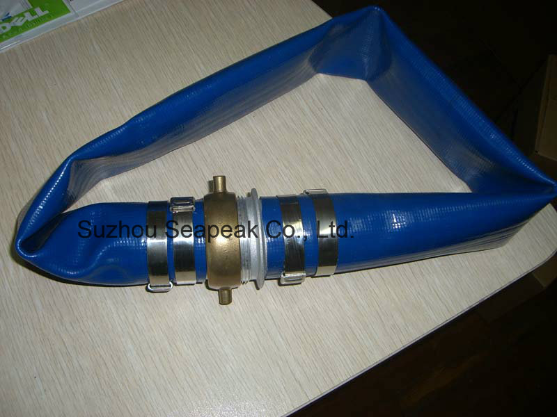 PVC Layflat Hose with Pinlug Coupling