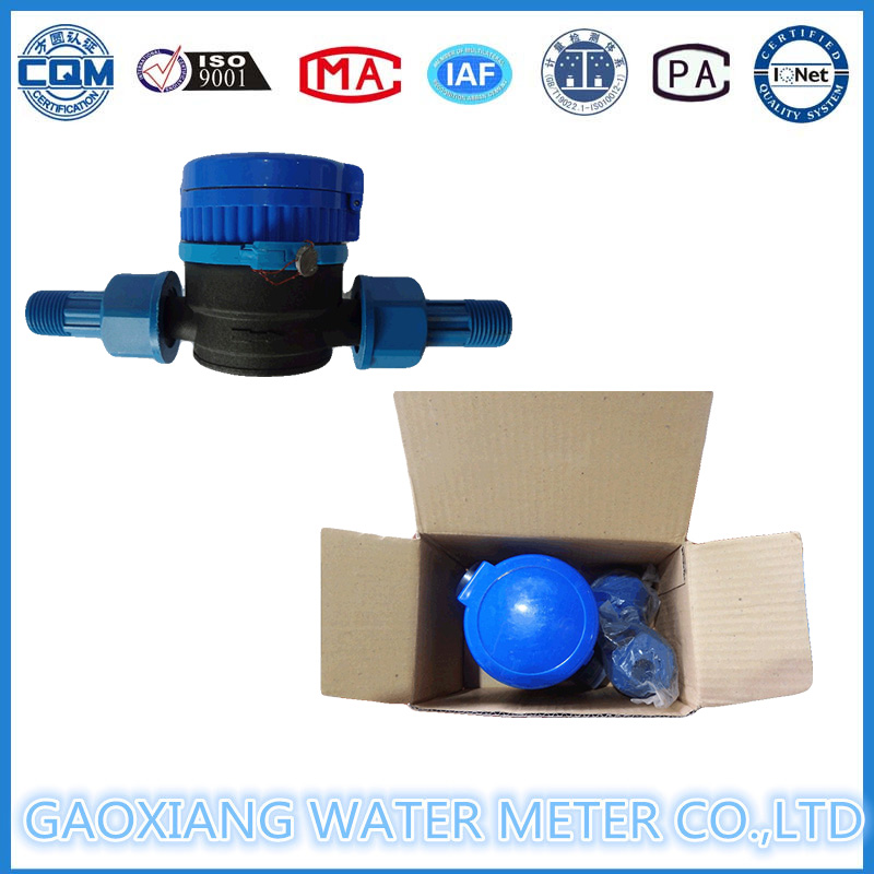 Single Flow Nylon Body Cold or Hot Water Meter