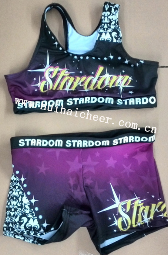 Sublimation Bra and Shorts, Sublimation Uniforms