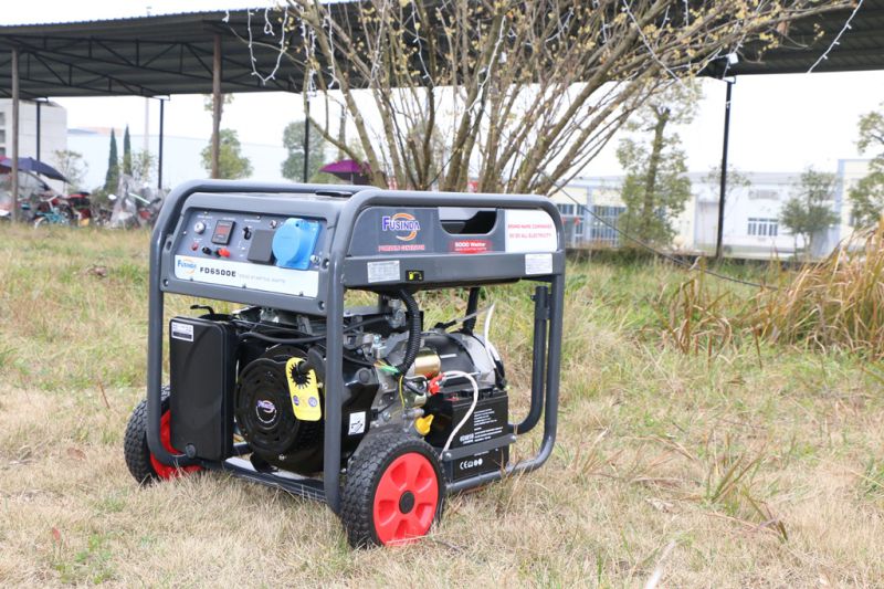 5kVA Coppering Alternator Powered Portable Gasoline Generator