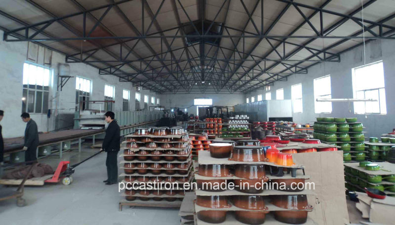 Preseasoned Cast Iron Frying Pan China Factory Size 30X4cm