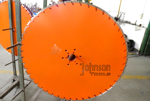 1200mm Diamond Laser Wall Saw Blade