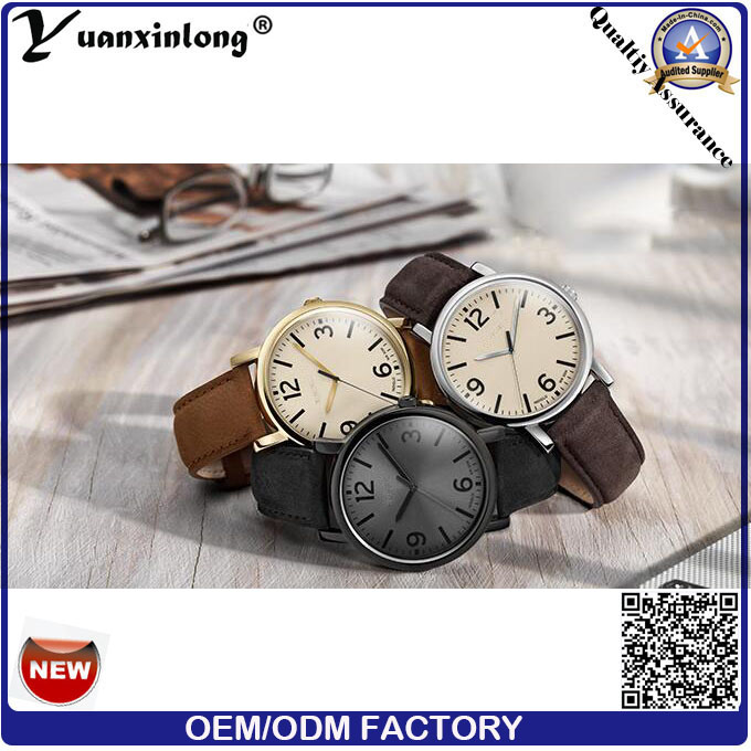 Yxl-738 Fashionable Japan Movt Quality Italian Leather Straps Timex Watches