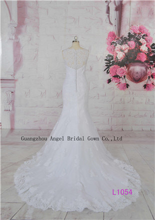 Fairy French Lace Extravagance Beach High Quality Sweetheart Bridal Gown