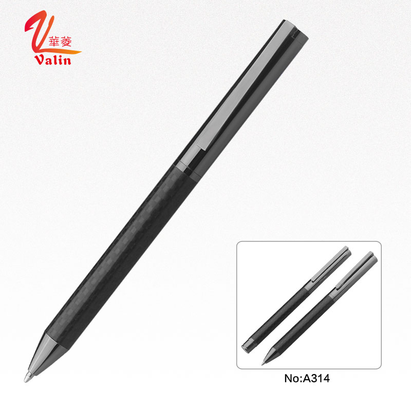 Unique Design Carbon Fiber Metal Gift Pen